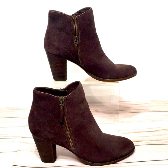 Ankle bootie Cole Haan Grand.OS brown size 8 genuine leather - Picture 4 of 9